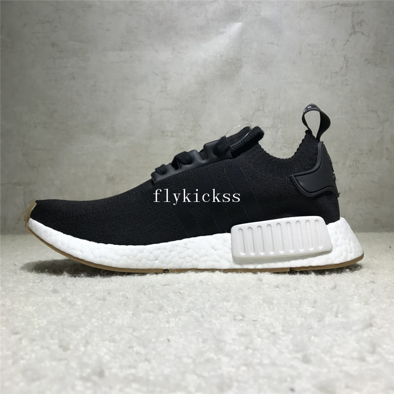 Real Boost Adidas NMD R1 PK Black